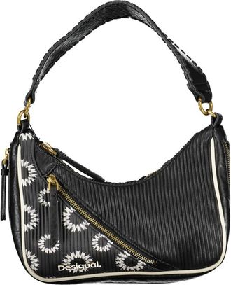 Desigual Altura Handtas - Dames - Schoudertassen - Zwart - ONE Size - Polyester - Tassen