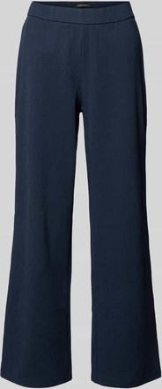 Stehmann Stoffhose mit elastischem Bund Modell Filiz in Marine, Gr&ouml;&szlig;e 34