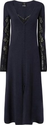 Pinko Ululato Dress - Dresses - Mujer - Azul - M