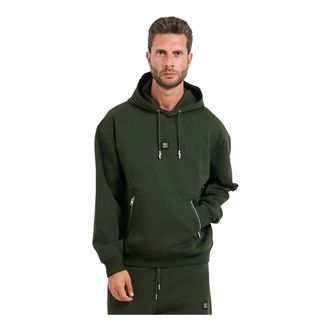 HUGO BOSS Heren, Sweatshirts & Hoodies, Groen, Maat: XL Katoen