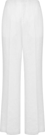 Moschino wide-leg trousers - White