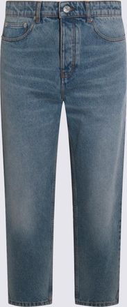 Ami Jeans Blue And Green-Uomo