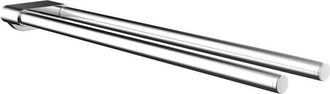 Emco Emco - Toallero flow, de dos brazos, rígido, 430 mm, 275000143