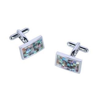 Trafalgar Store Walken the Mother of Pearl Cufflinks in Silver at Nordstrom