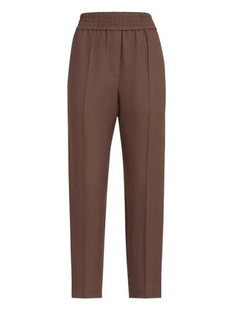 Brunello Cucinelli fluid baggy pull-on trousers - Bruin