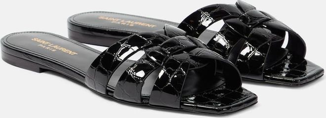 Tribute Nu Pieds 05 leather slides