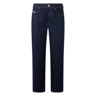 Diesel Straight Jeans, female, Blue, Size: W24 Comfortable Jeans