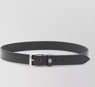 Gucci belt interlocking g detail square buckle