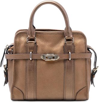 Burberry Pre-owned Burberry Leather Top Handle Bag ITPELHF72CAM