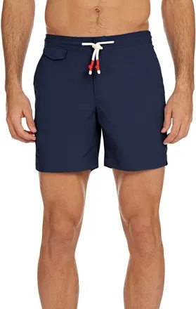Orlebar Brown Standard Swim Trunks in Navy at Nordstrom, Size 31