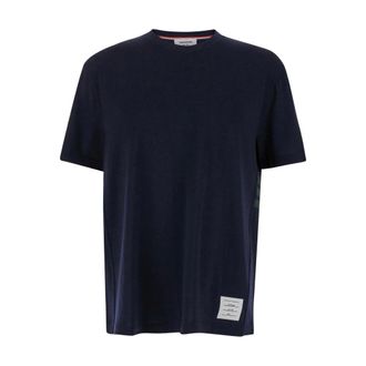 Thom Browne Heren, Tops, Blauw, Maat: XL Wol