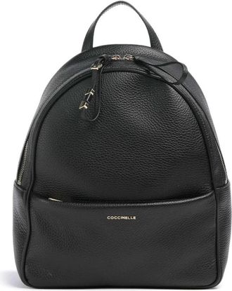 Coccinelle Nory Rugzak - Dames - Rugzakken - Zwart - ONE Size - Katoen - Tassen