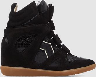 Isabel Marant Baskets Bekett Ring Black, D&eacute;fil&eacute;