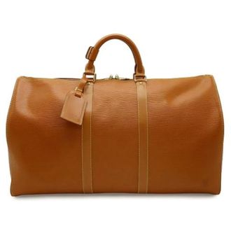 Louis Vuitton Pre-owned Keepall 50 Boston Bag - unisex - Louis Vuitton Vintage - Vintage Weekend Bags - Brown - ONE SIZE - Pre-owned