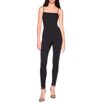 Susana Monaco String Jumpsuit in Black at Nordstrom, Size X-Small