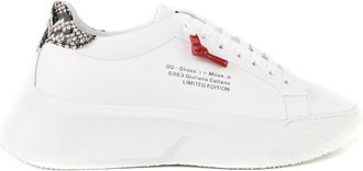 Giuliano Galiano Nemesis 2 Sneakers - Heren - Sneakers - Wit - 40 EU - Leer - Schoenen