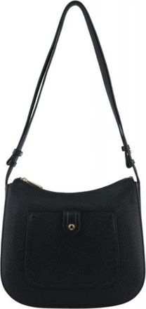 Pourchet Bride Soft Crossbody Bag - Dames - Schoudertassen - Zwart - ONE Size - Leer - Tassen