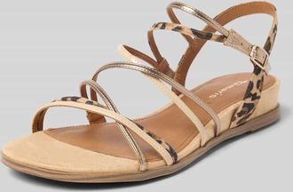 Tamaris Tamaris Sandalen mit Strasssteinbesatz in Beige, Gr&ouml;&szlig;e 36