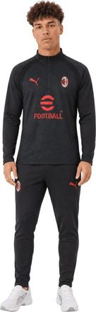 Puma AC Milan 1/4 Zip Trainingspak Senior 2026/2027 Donkergrijs - Heren - Trainingspakken - Zwart - M - Polyester - Fitness