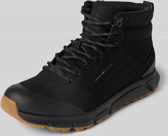 Tommy Hilfiger Schnürschuhe mit rutschhemmender Laufsohle in Black, Größe 41