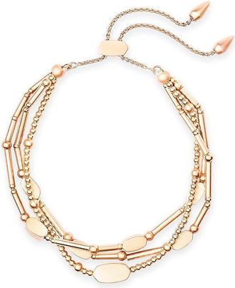 Kendra Scott Chantal Bracelet - Rose Gold Metal