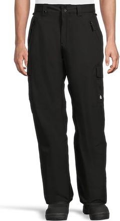 Quiksilver Porter Snow Pants Mens Casual Pants Black : 2XL 36, Polyester/Tricot