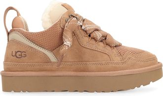 UGG Womens Lowmel Sneakers Camel Leather Trainers