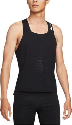 Nike Solid Color Breathable Quick Dry Running Training Sports Vest Black DM4625-010
