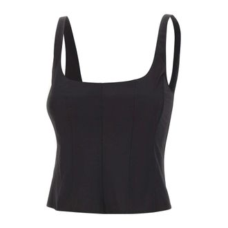 Birgitte Herskind Sleeveless Tops, female, Black, Size: XS Freja Top