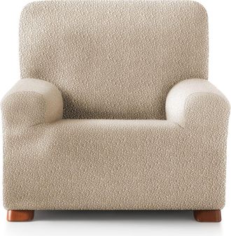 Eysa Funda de sillón elástica beige 80 - 130 cm
