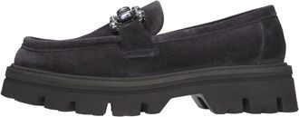 Mara Bini W231465 Su&egrave;de Instappers - Dames - Loafers - Blauw - 41 EU - Su&egrave;de - Schoenen
