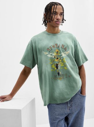 Djab Mens Nirvana 93 Tour T-shirt Imported from Seoul