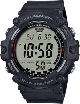 Casio Quartz Waterproof Sports Shockproof Mens Black Digital AE-1500WH-1A