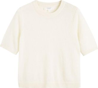 Chinti and Parker T-shirt in cashmere - Toni neutri