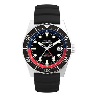 Timex Accessoires, Heren, Zwart, ONE Size, Deepwater Reef 200 GMT