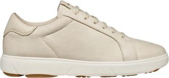 Geox Nebula 2.0 - Dames - Sneakers - Beige - 39 EU - Leer - Schoenen