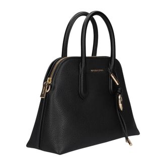Michael Kors Tassen, Dames, Zwart, ONE Size, Wol, MD Dome Chn Stchl