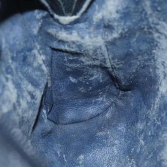 Gucci Pre-owned Cross Body Bags, female, Blue, Size: ONE SIZE Pre-owned Vintage GG Canvas Shoulder Bag