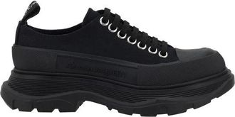 Alexander McQueen Tread Slick Sneakers - Dames - Sneakers - Zwart - 35 1/2 EU - Schoenen