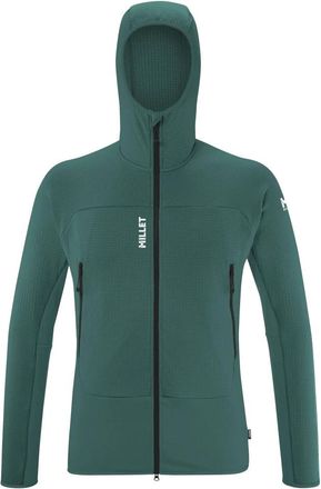 Millet Grid Fusion Hoodie - Heren - Outdoorjassen - Groen - S - Fitness