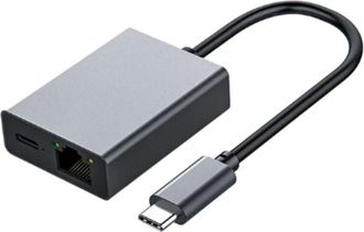 OEM Adaptador De Estaci&oacute;n De Acoplamiento Usb C A Ethernet Para Tv 4k, Adaptador Usb C A Ethernet, Compatible Con Carga Pd Plug And Play