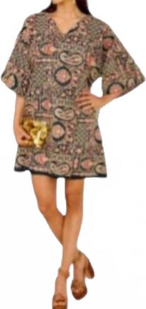 Tela Milos Mini Dress In Brown