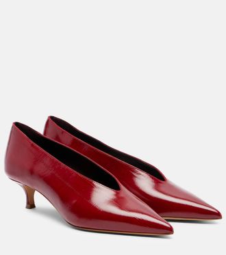 Le Monde Beryl Babouche 40 leather pumps