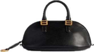 Balenciaga Bolero Bowling Bag Nano Black 8737742ACN51000