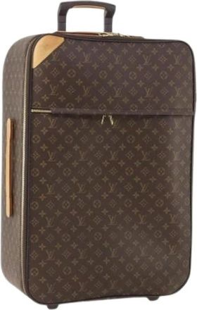 Louis Vuitton Pre-owned Weekend Bags, female, Brown, Size: ONE SIZE Pre-owned Vintage Monogram Suitcase