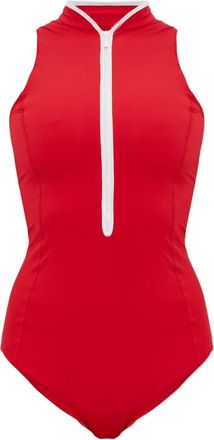 Hunza G Katya badpak met rits - Rood