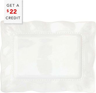 Vietri Vietri Giorno Rectangular Platter With $22 Credit