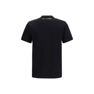 Comme Des Gar&ccedil;ons Mens Black Cotton Sportswear Clothing