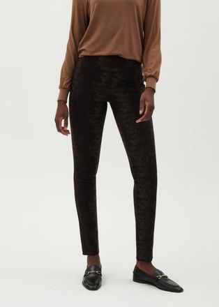 UP Ladies Ponte Slim Pant In Boa Print