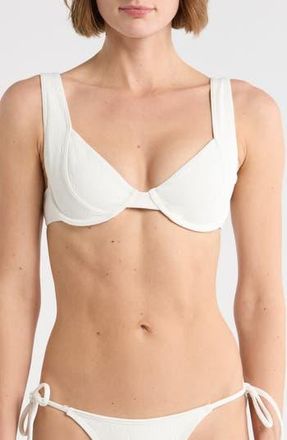 Billabong Salt and Sol Chloe Underwire Bikini Top in Stencil Wash at Nordstrom Rack, Size Small